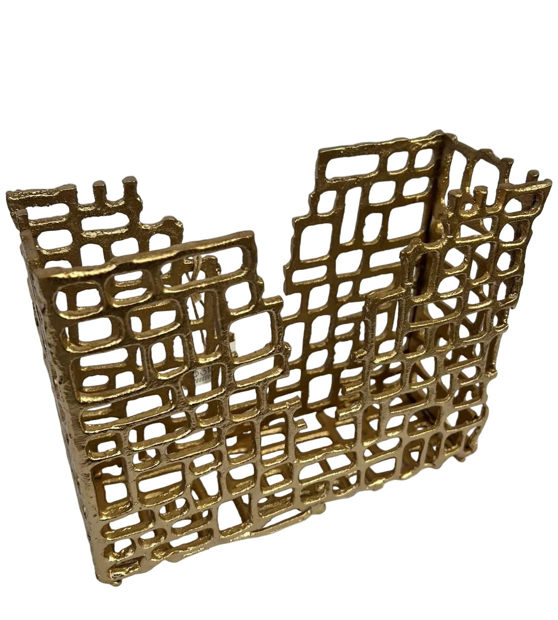 Porta Livro Decorativo Dourado