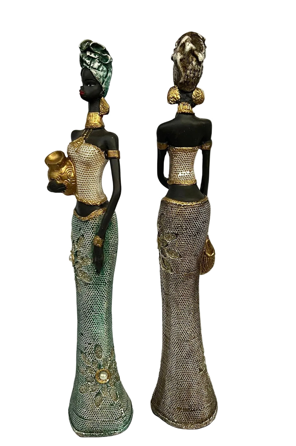 Estatueta Mulher Africana