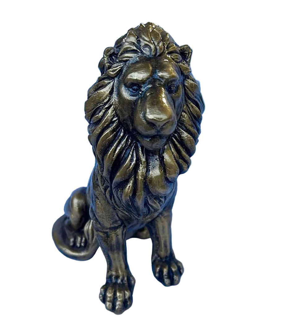 Estatueta Leão Decorativo Premium