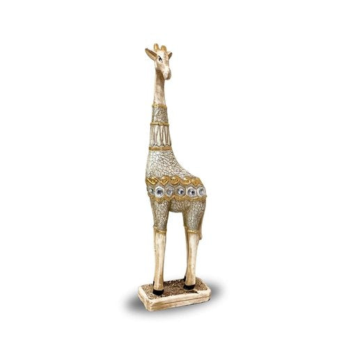Escultura Girafa Africana Moderna Luxo