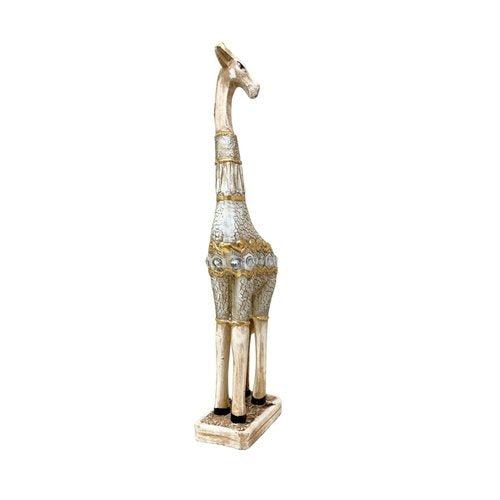 Escultura Girafa Africana Moderna Luxo