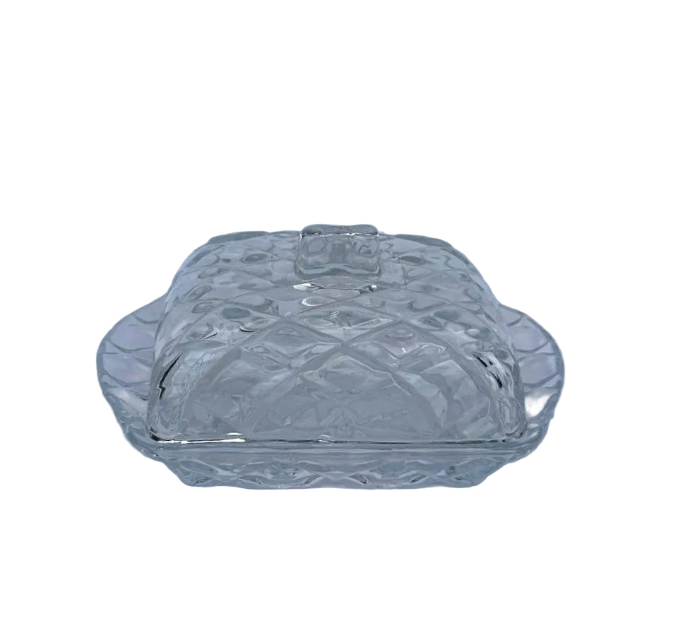 Mantegueira de Vidro Retangular Diamond Luxo