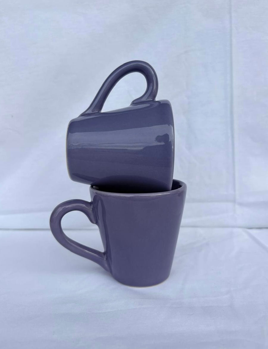 Jogo de 6 Canecas Roxas